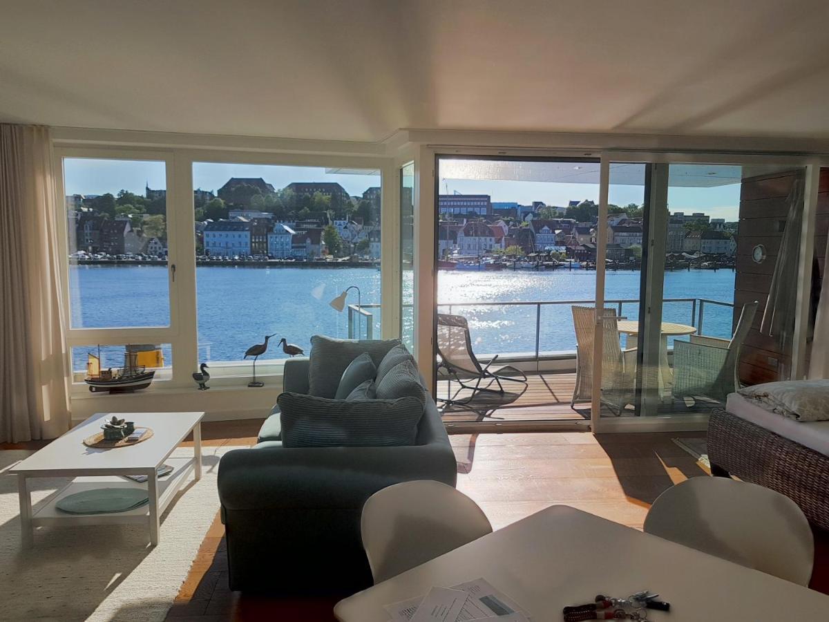 Loft 5 - Urlaub Direkt An Der Foerde Appartement Flensburg Buitenkant foto