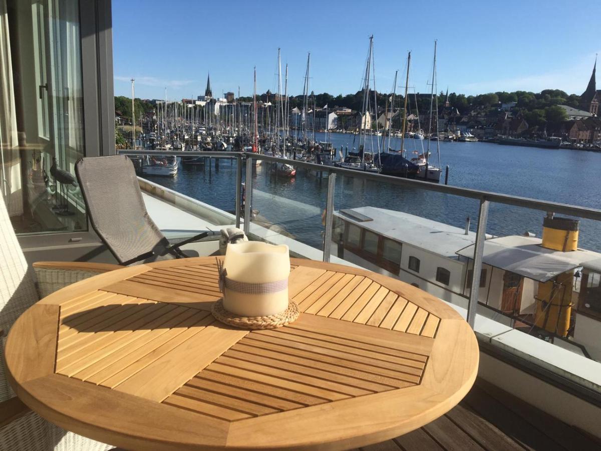 Loft 5 - Urlaub Direkt An Der Foerde Appartement Flensburg Buitenkant foto
