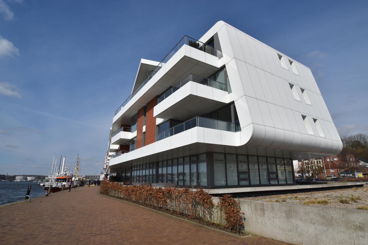 Loft 5 - Urlaub Direkt An Der Foerde Appartement Flensburg Buitenkant foto