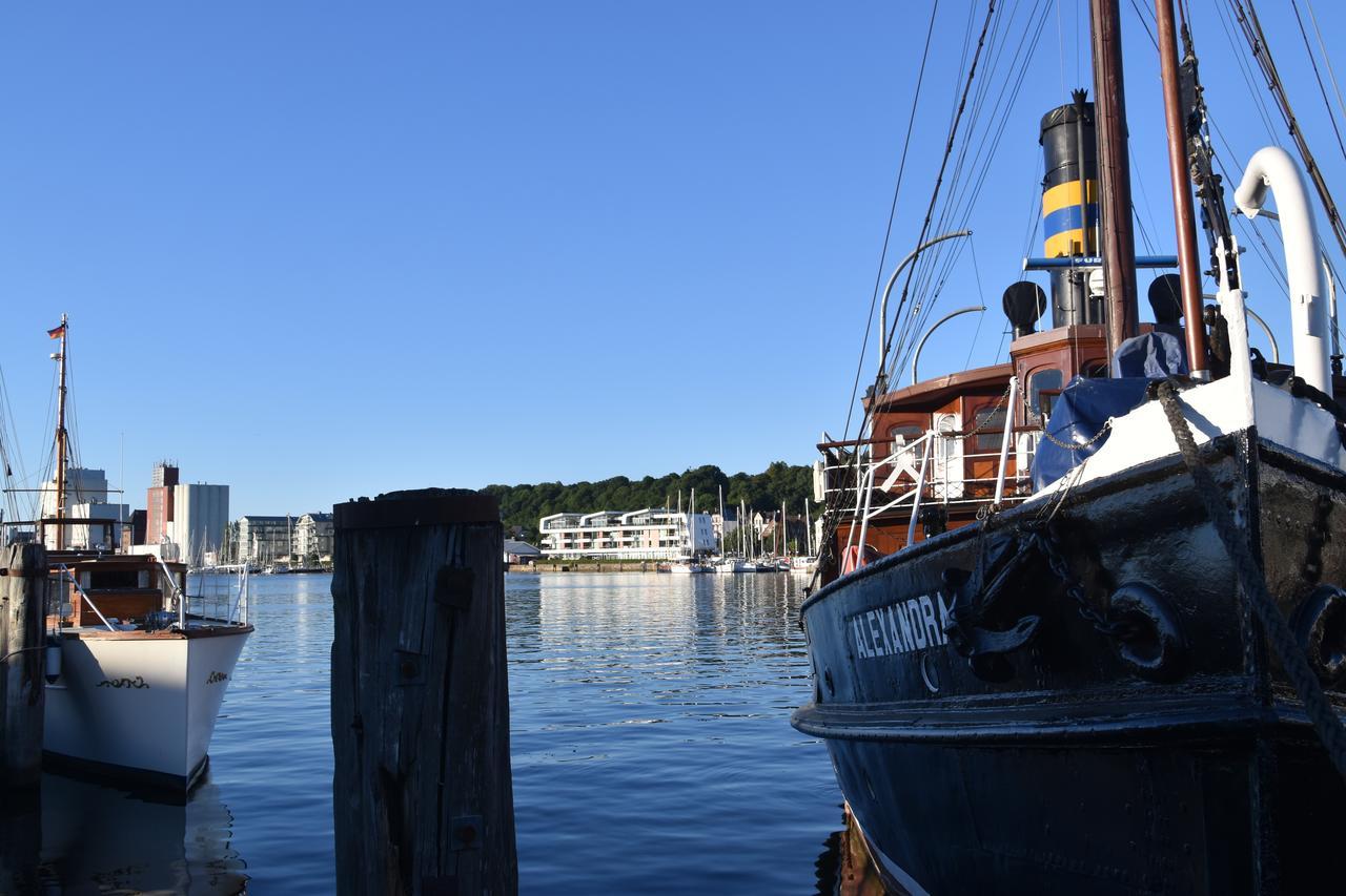 Loft 5 - Urlaub Direkt An Der Foerde Appartement Flensburg Buitenkant foto